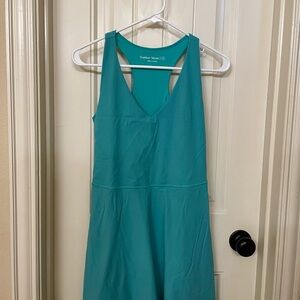 Outdoor Voices Volley dress, Teal, size medium